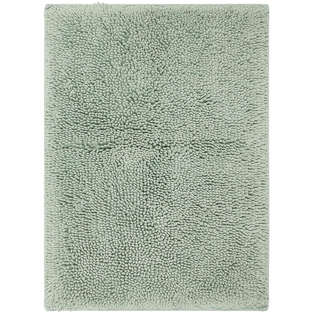 Mohawk Home Classic Cotton Plush Stain/Fade Resistant Non-Slip Washable Bath Mat, Seaglass, 1' 9" X 2' 10"