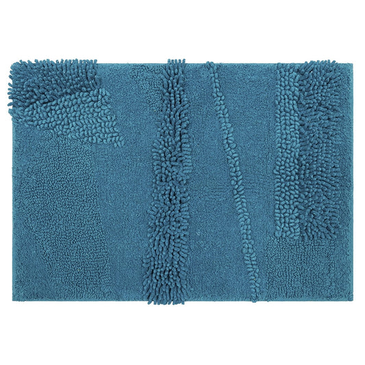Mohawk Home Composition Cotton Bath Mat, Fiesta Teal, 2' 3" x 3' 9"