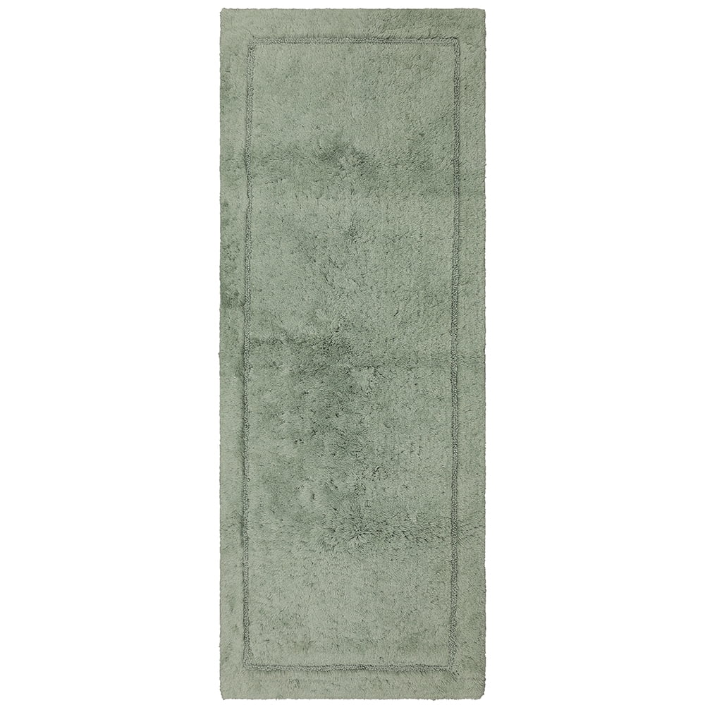 Mohawk Home Regency Plush Stain/Fade Resistant Non-Slip Machine Washable Bath Mat, Seaglass, 2' x 5'