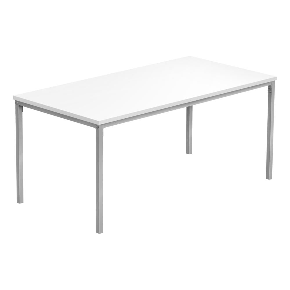 Monarch Specialties Coffee Table, Accent, Cocktail, Rectangular, Living Room, 40"L, White Laminate