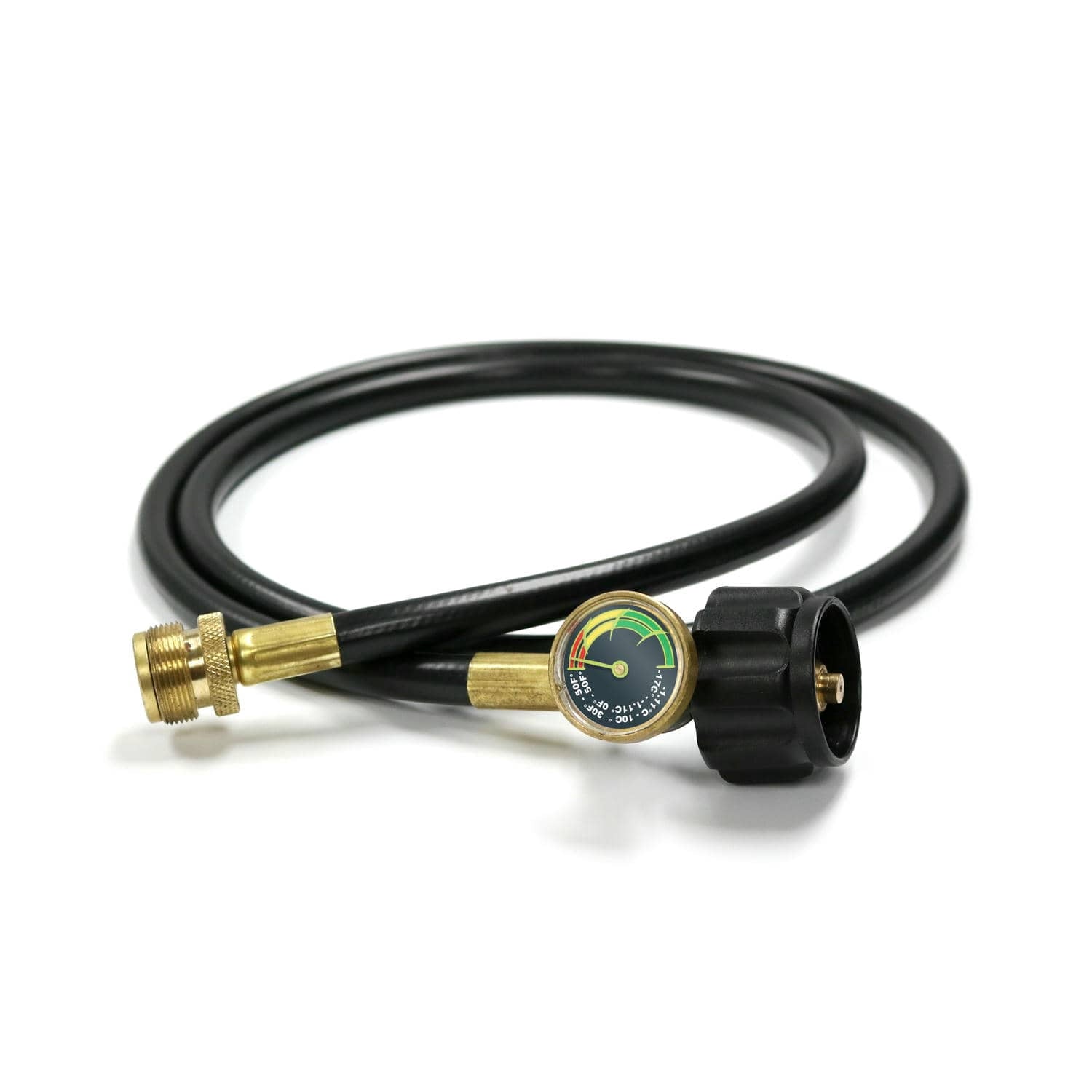 Mr. Heater 8' Propane Hose Assembly with Acme Nut and Propane Gauge