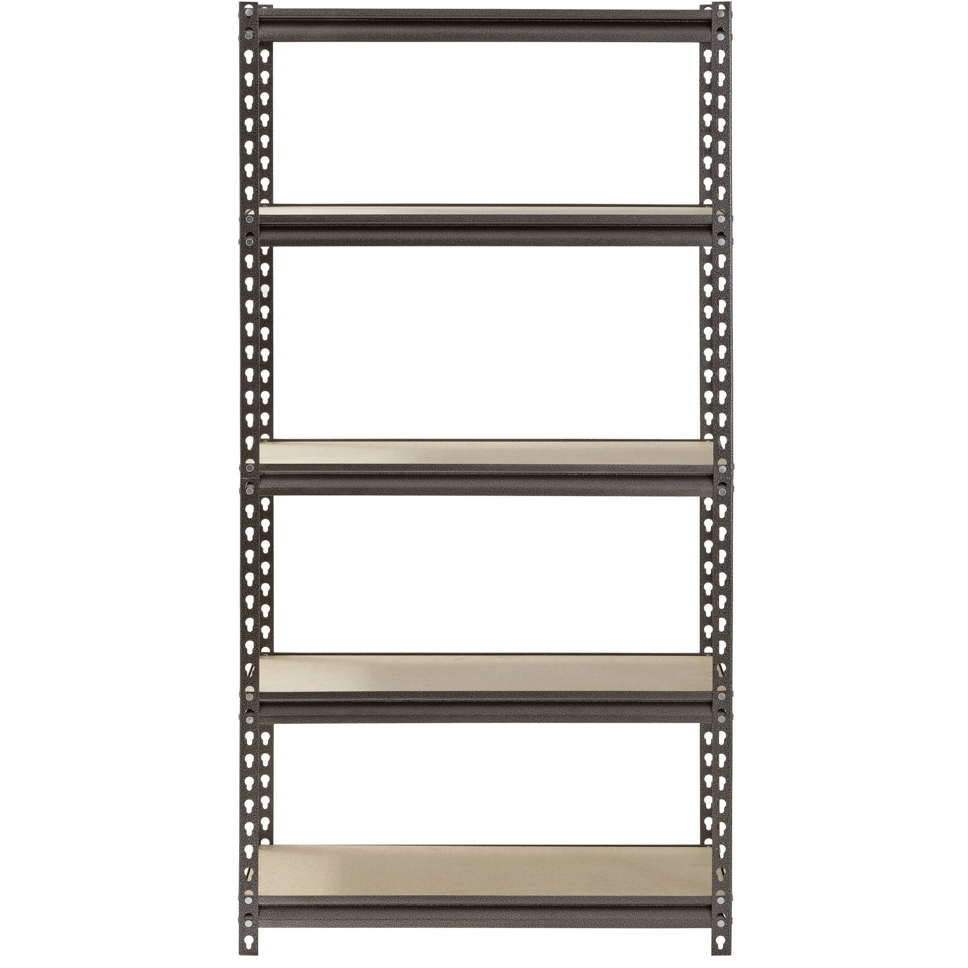 EstanterÃ­a Musculosa de Acero de 5 Repisas, Veta Plateada, 12" D x 30" W x 60" H