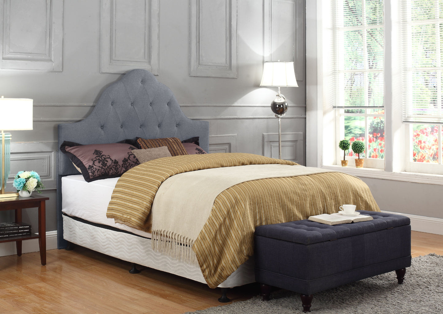 Nevada Upholstered Panel Headboard