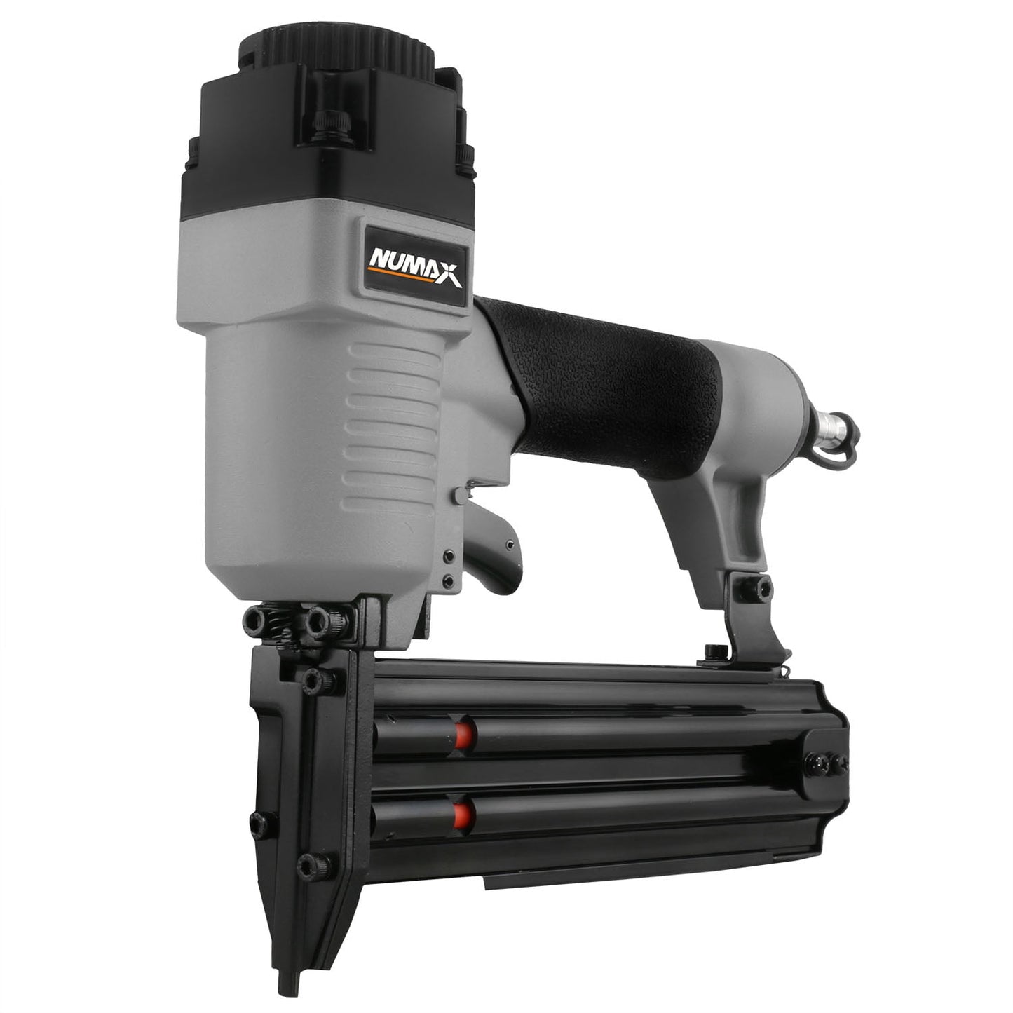 NuMax Pneumatic 18-Gauge Brad Nailer with Ergonomic Body and Reload Indicator