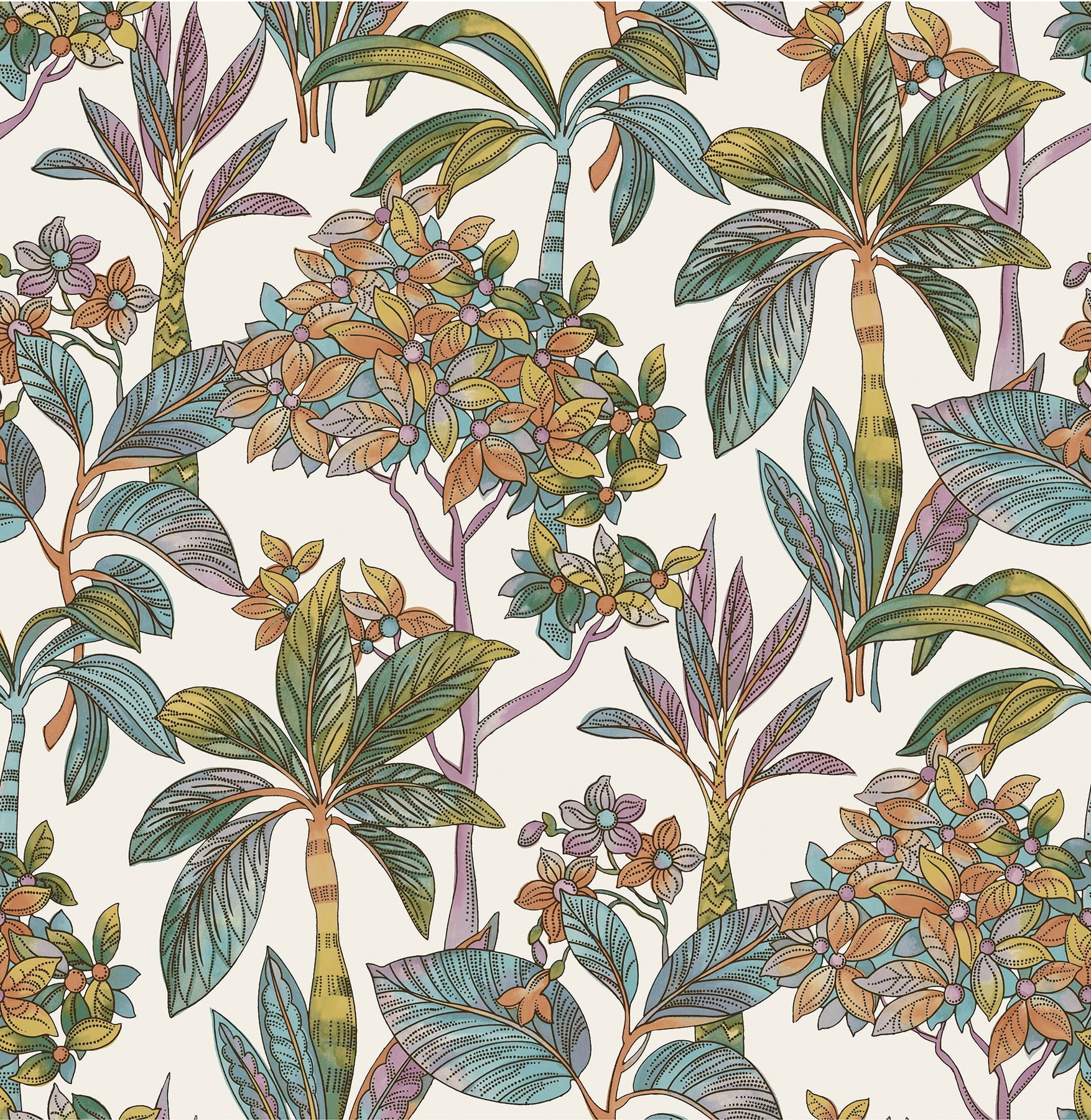 Nuwallpaper Rainbow Panama Peel & Stick Vinyl Wallpaper
