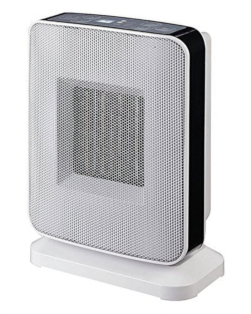 Optimus Portable Oscillation Ceramic Heater w/ Thermostat & LED (h7245)