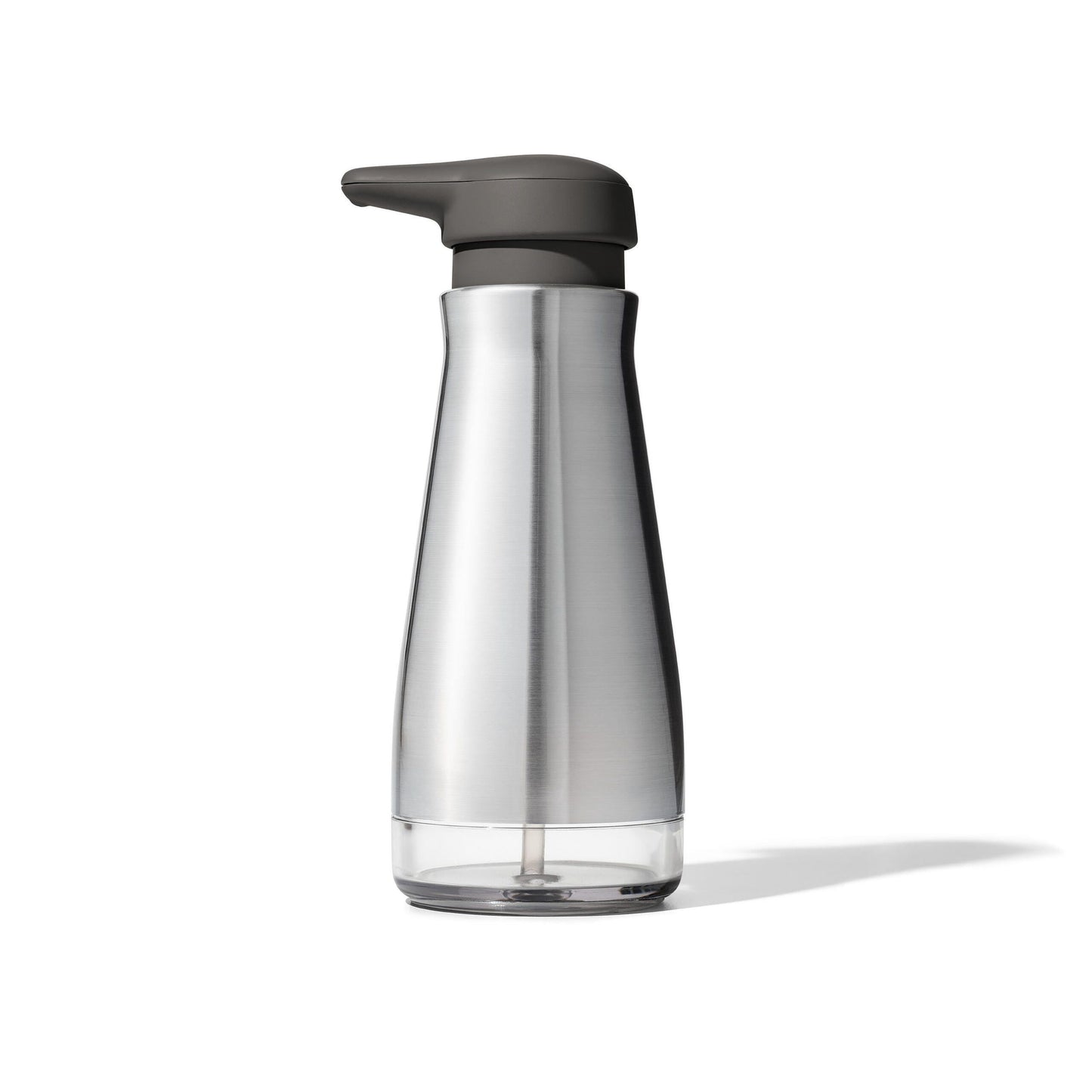 OXO 12-Oz Soap Dispenser, Stainless Steel