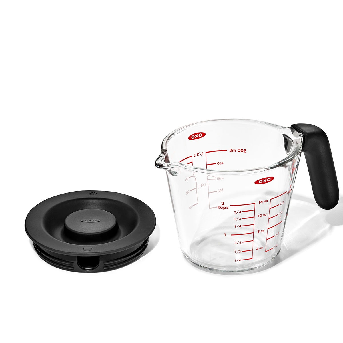 OXO SoftWorks 2 Cup Glass Measuring Cup, Clear