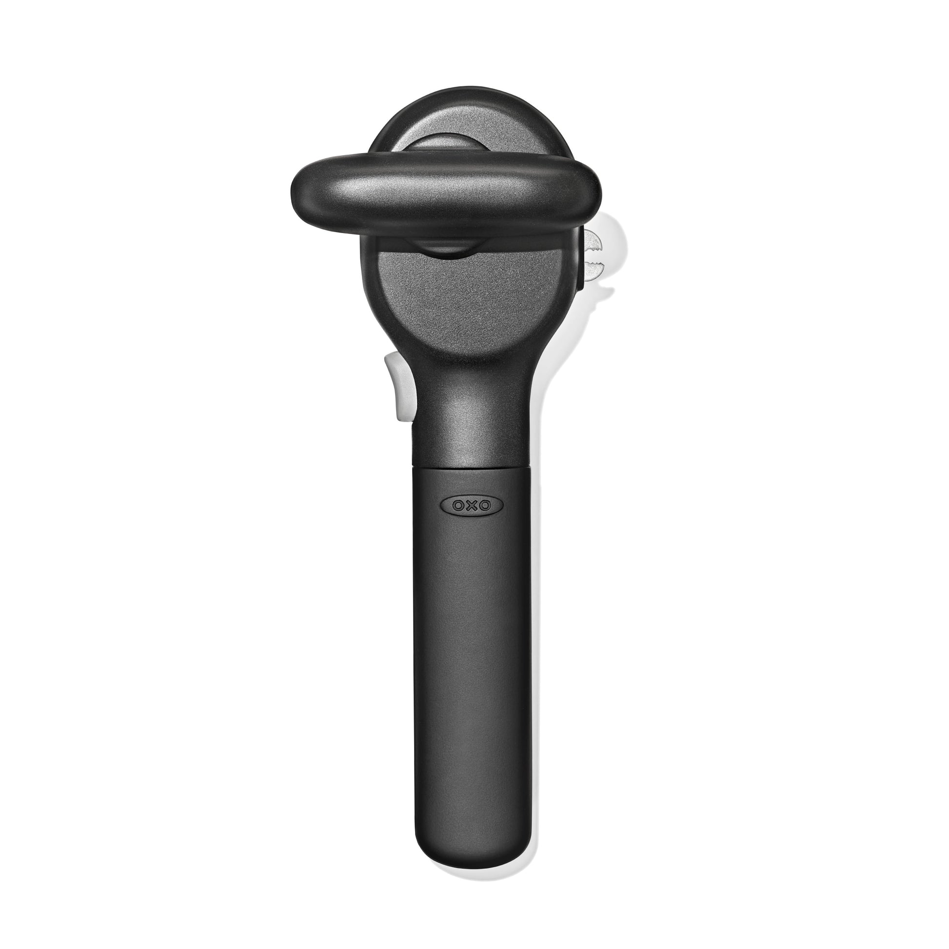 OXO SoftWorks Smooth Edge Can Opener â€“ Side-Cutting, No-Touch Lid Removal, Stainless Steel Blade, Non-Slip Grip