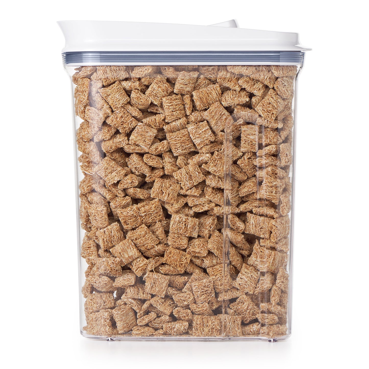 OXO POP Container 4.5-Qt Large Cereal Dispenser Food Storage Container, White