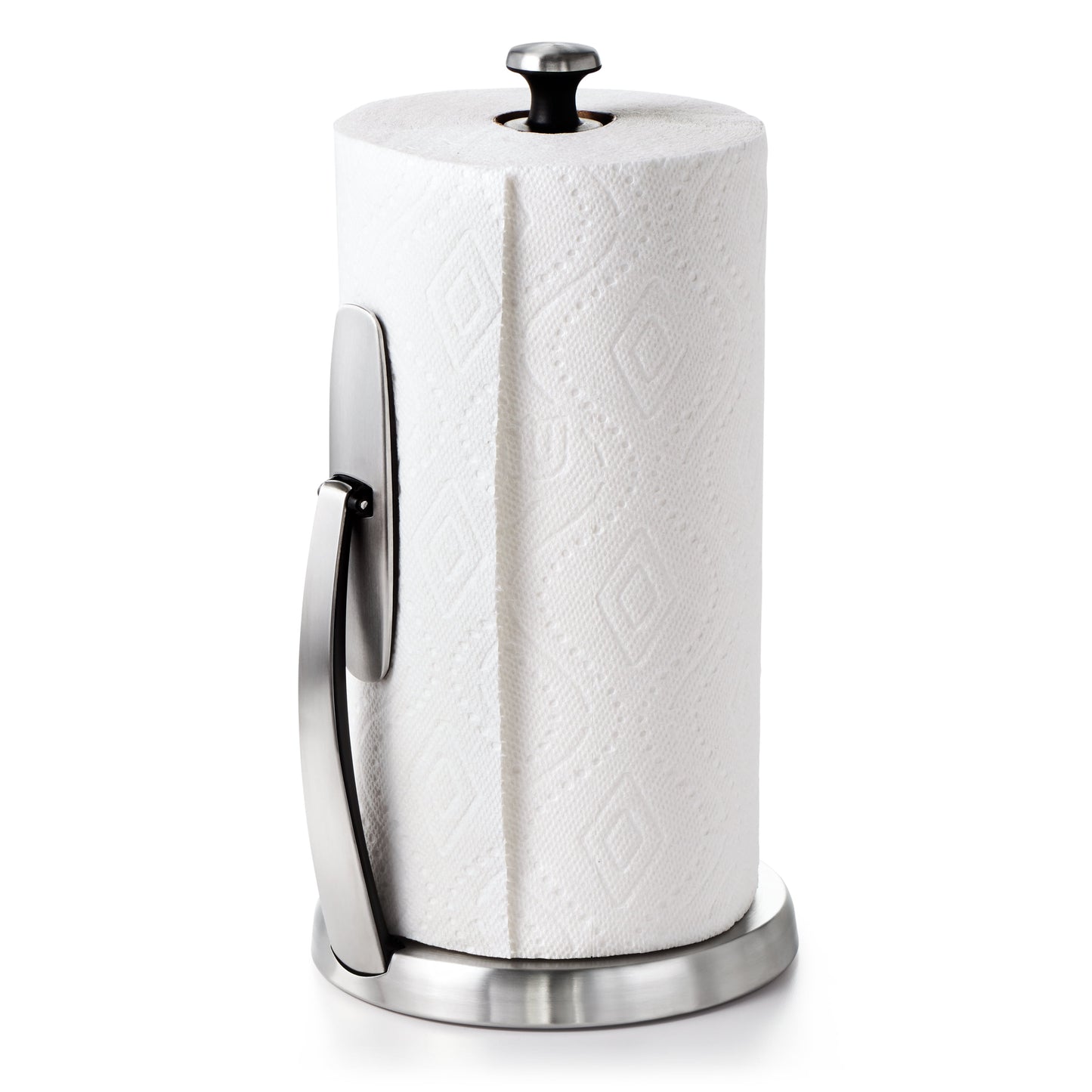 OXO Stainless Steel Simply Tear Countertop Paper Towel Holder