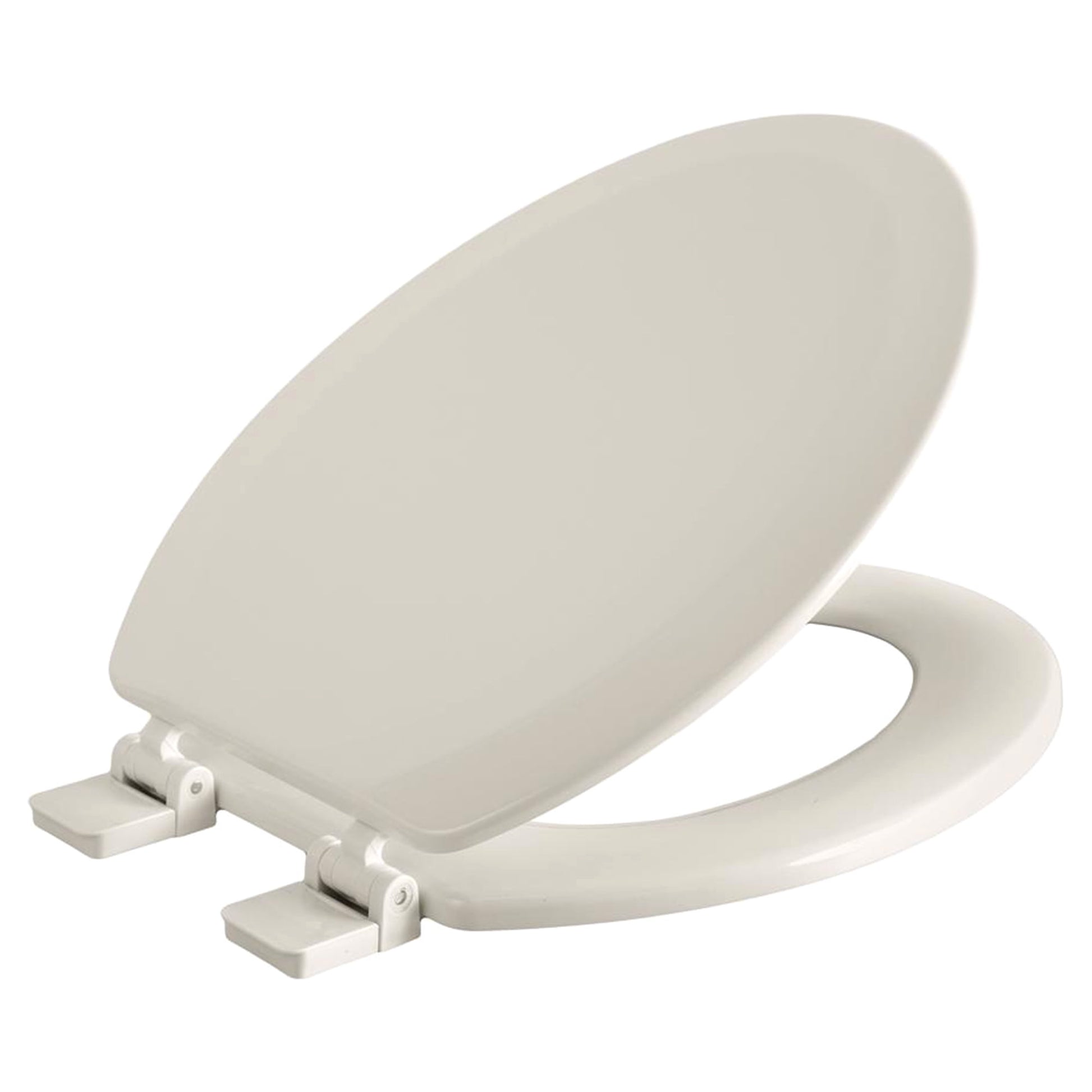 Oakbrook Collection Laurel Elongated Bone Wood Toilet Seat