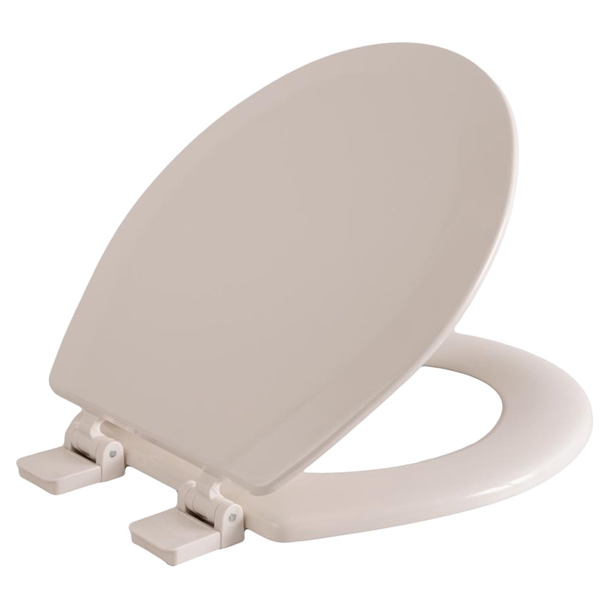 Oakbrook Collection Laurel Round Biscuit Wood Toilet Seat