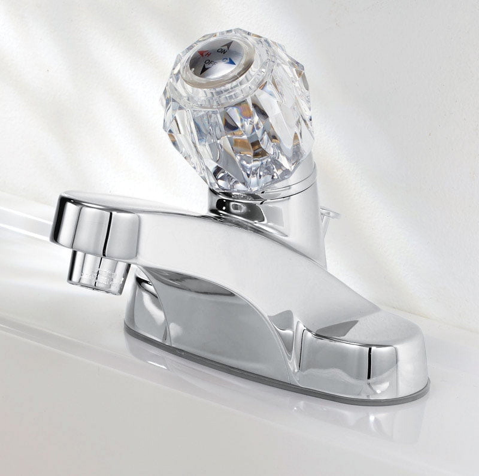 OakBrook Essentials Single Handle Lavatory Pop-Up Faucet, Chrome