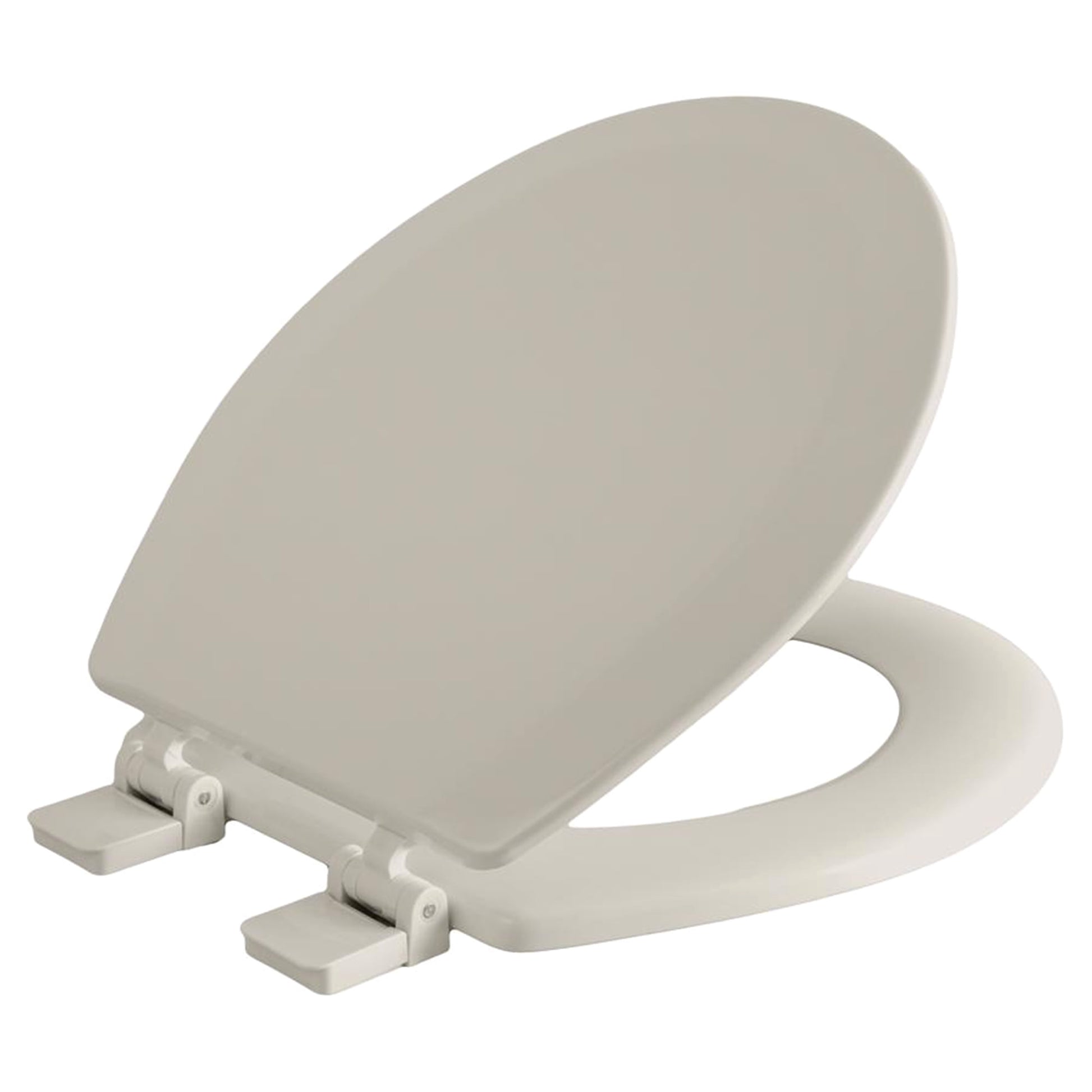 Oakbrook Collection Laurel Round Bone Wood Toilet Seat