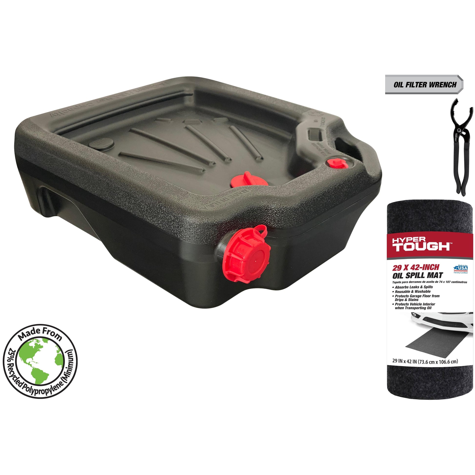Oil Change Essentials 3-Piece Bundle