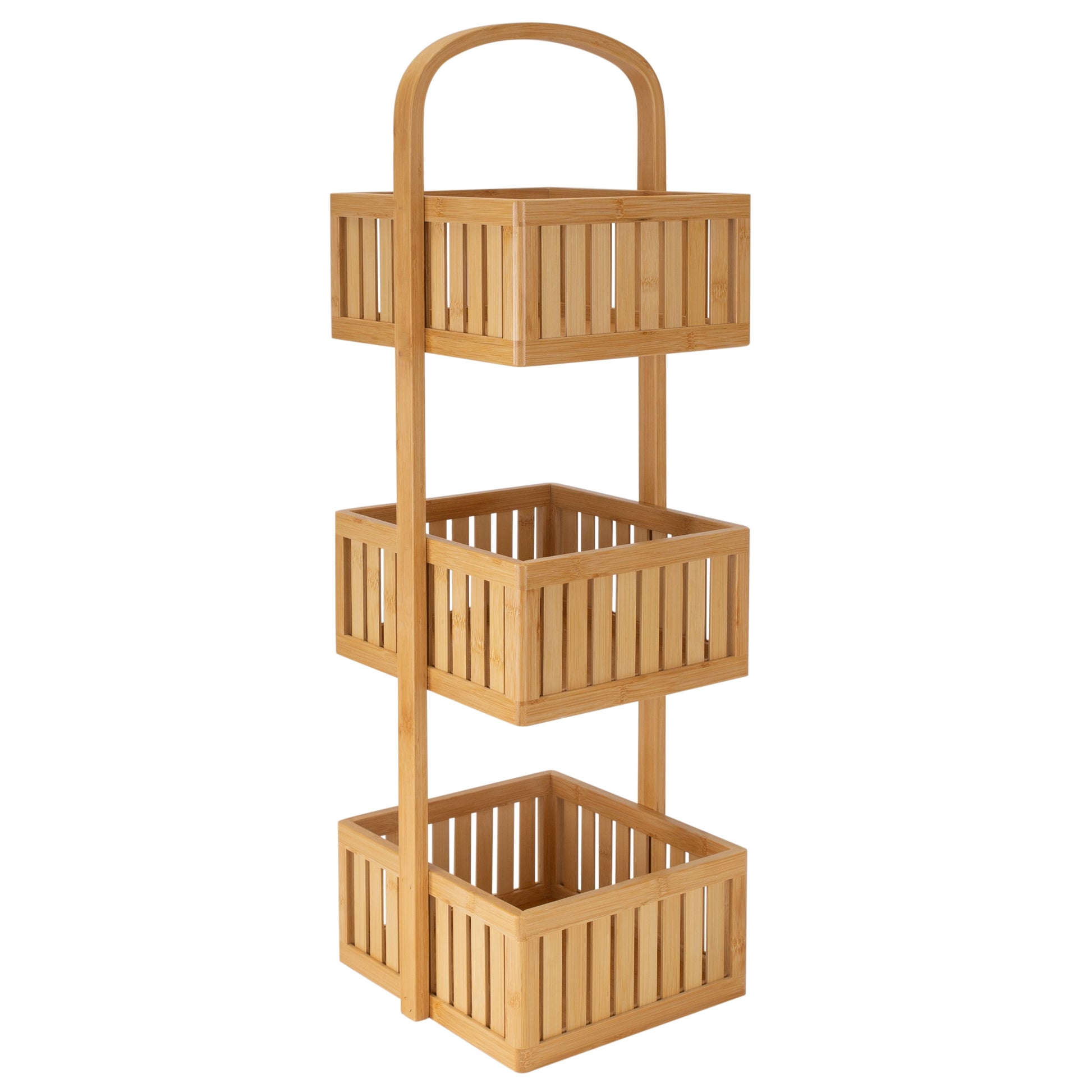 Organize It All 3 Tier Bamboo Stationary Caddy