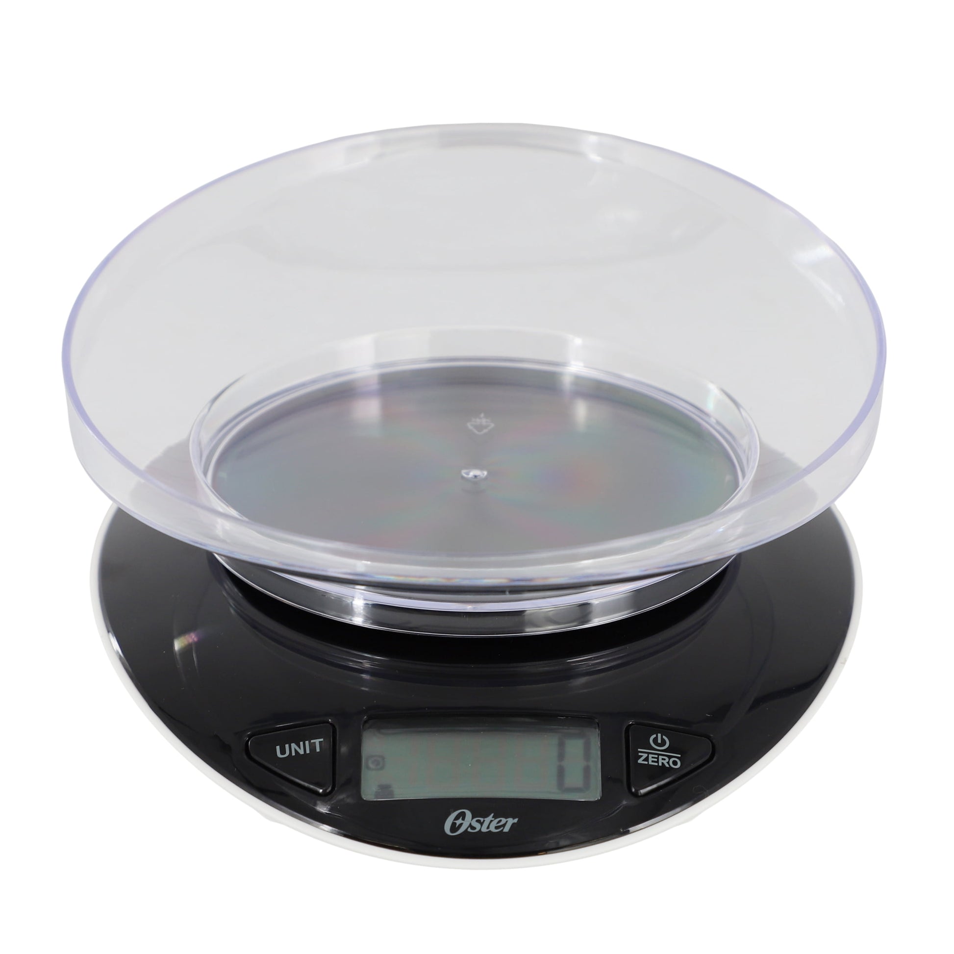 Oster Lydell 2 Piece Digital Kitchen Scale with Bowl in Black