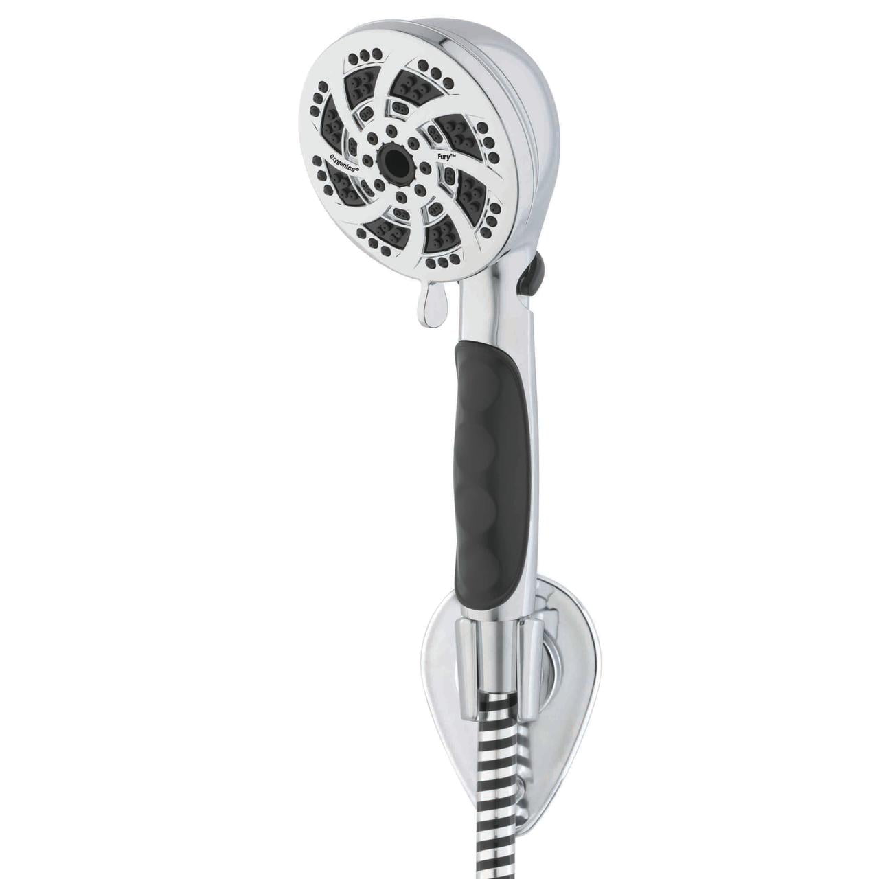 Oxygenics Fury RV 5-Setting Chrome Handheld Shower Head With 72-Inch Hose