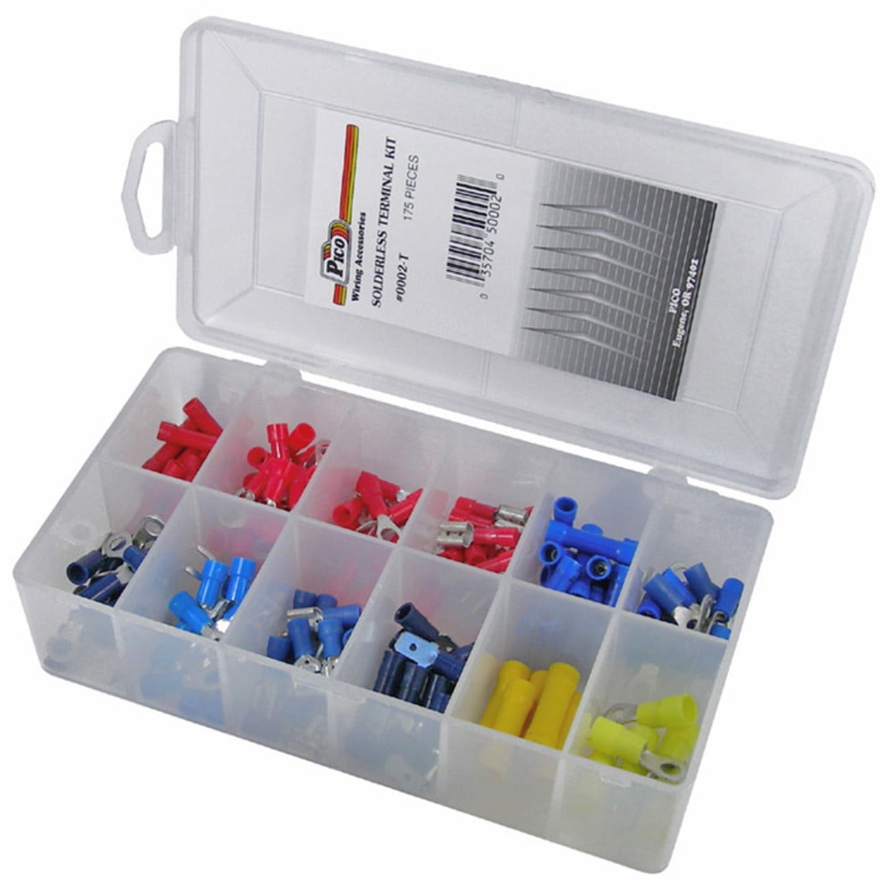 Pacific Industrial 0002-T 175pc Solderless Terminal Kit