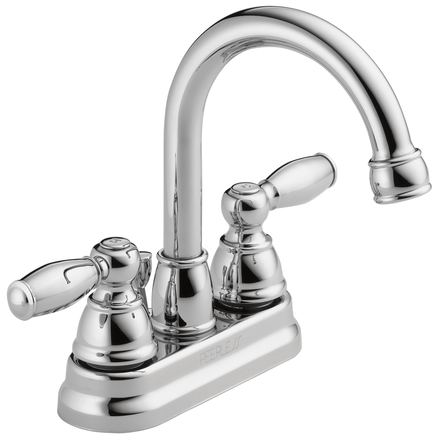 Peerless Grifo de BaÃ±o Claymore de Dos Manijas en Cromo P299685LF