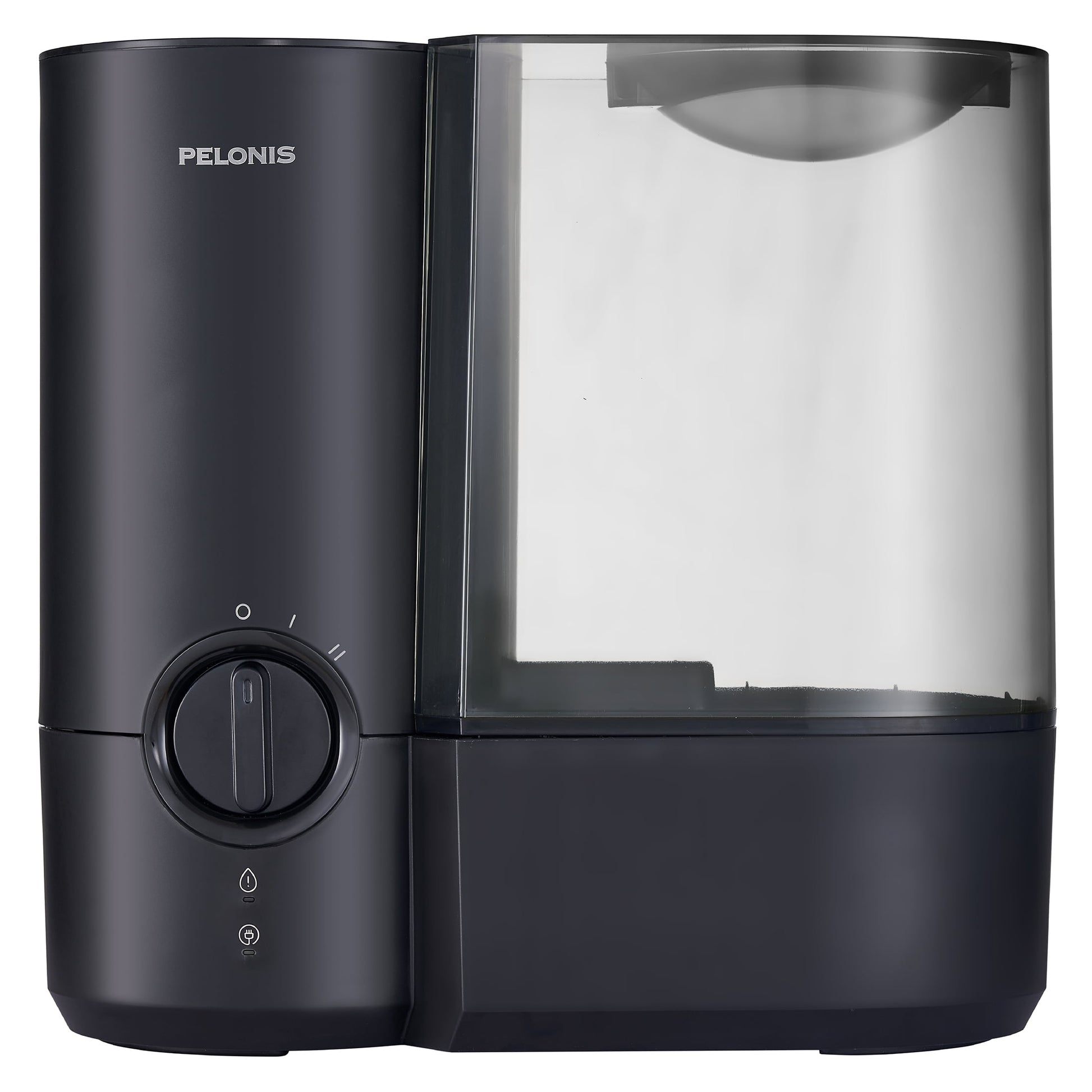 (Open Box) Pelonis 1.2 Gallon Warm Mist Humidifier Black PSU12W1BB