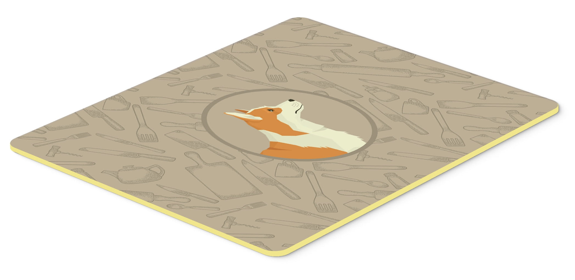Pembroke Corgi In the Kitchen Kitchen or Bath Mat 24x36