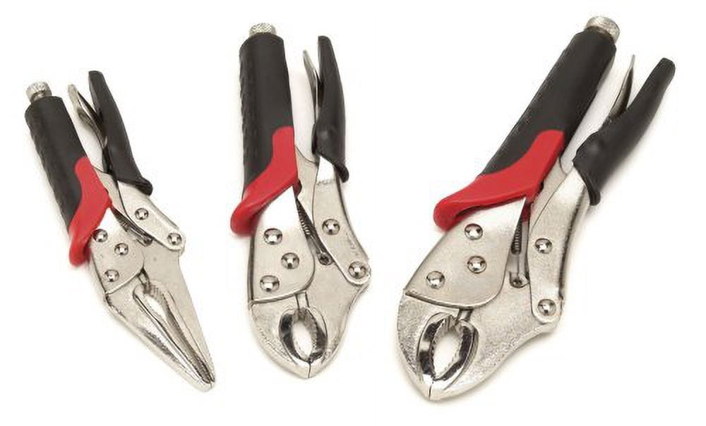 Performance Tool W30713 3 Piece Dual Cushion Locking Plier Set