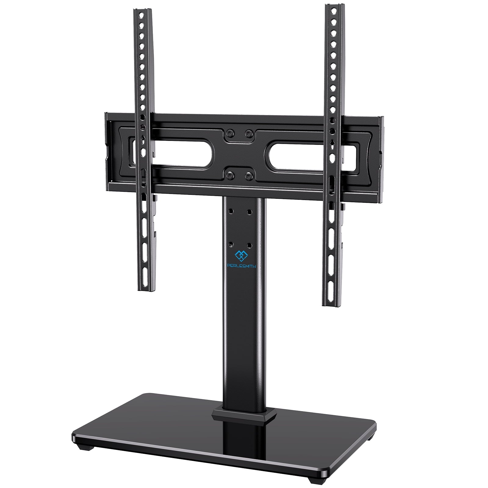 PERLESMITH Universal TV Base for 32"-60" TVs, Â±35Â°Swivel, 88-lb Capacity,  Max VESA 400x400mm, Height Adjustable, PSTVS28B
