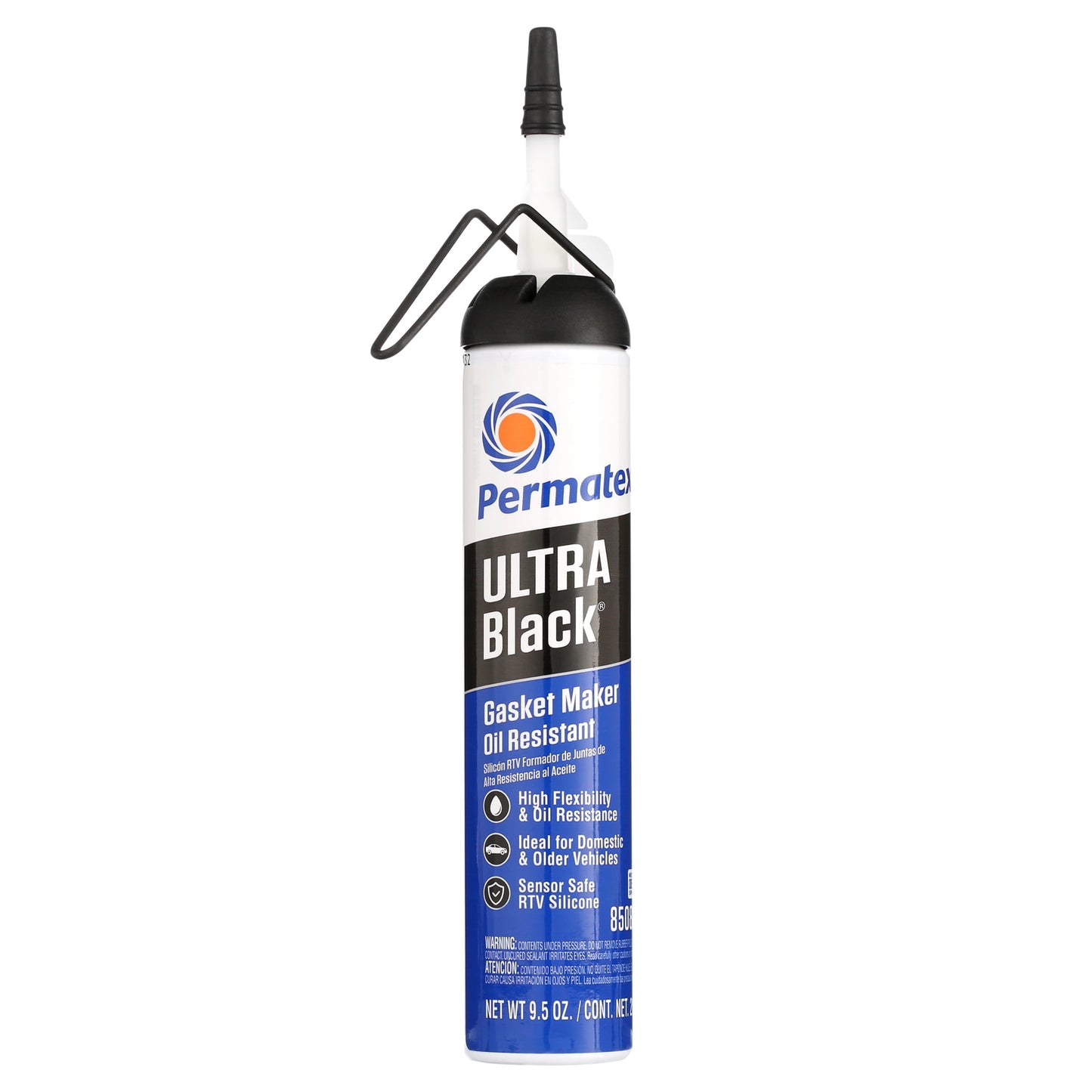 Permatex Ultra BlackÂ® Maximum Oil Resistance RTV Silicone Gasket Maker 9.5 oz - 85080