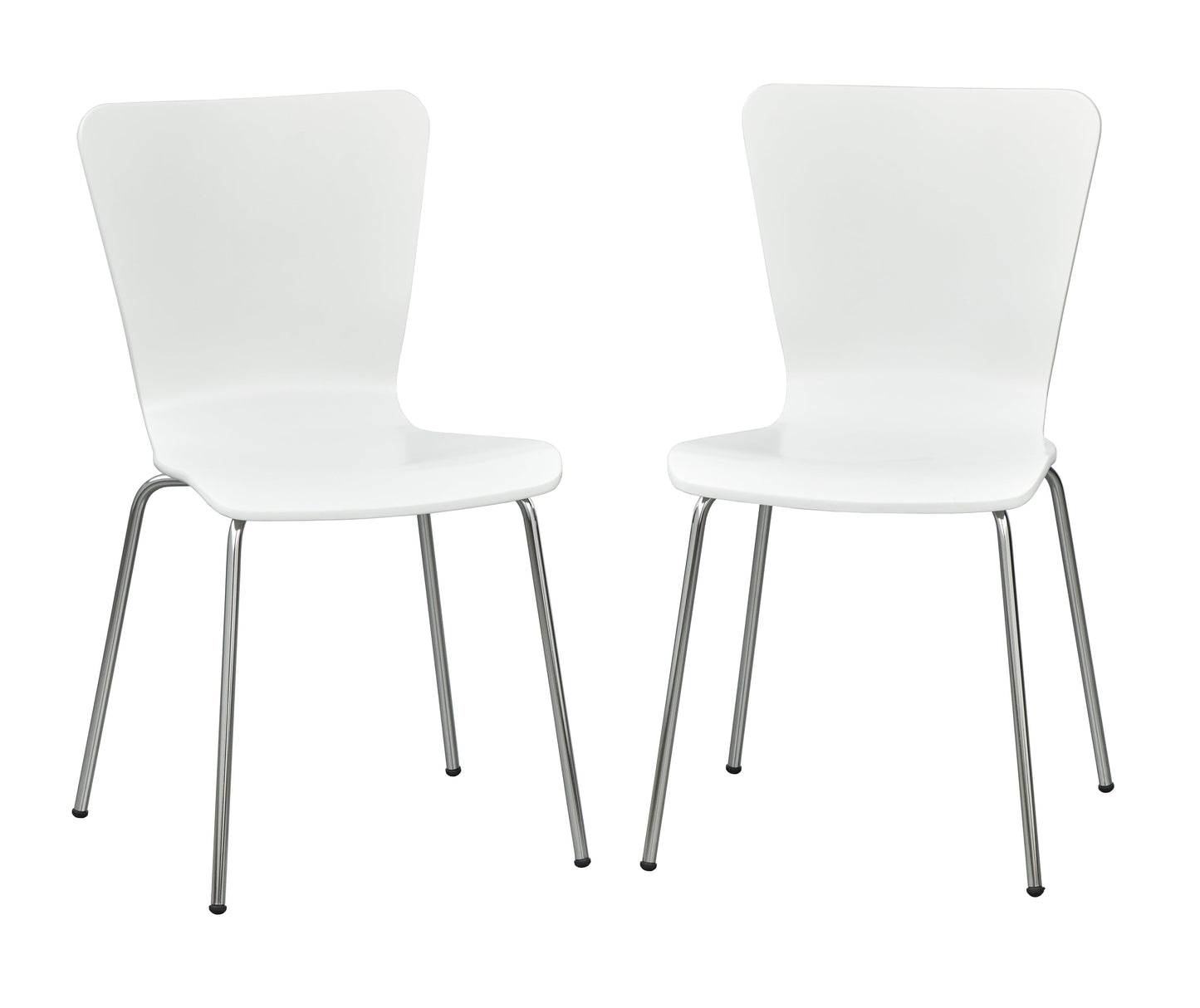 Pisa Bentwood Chair, Set of 2, White
