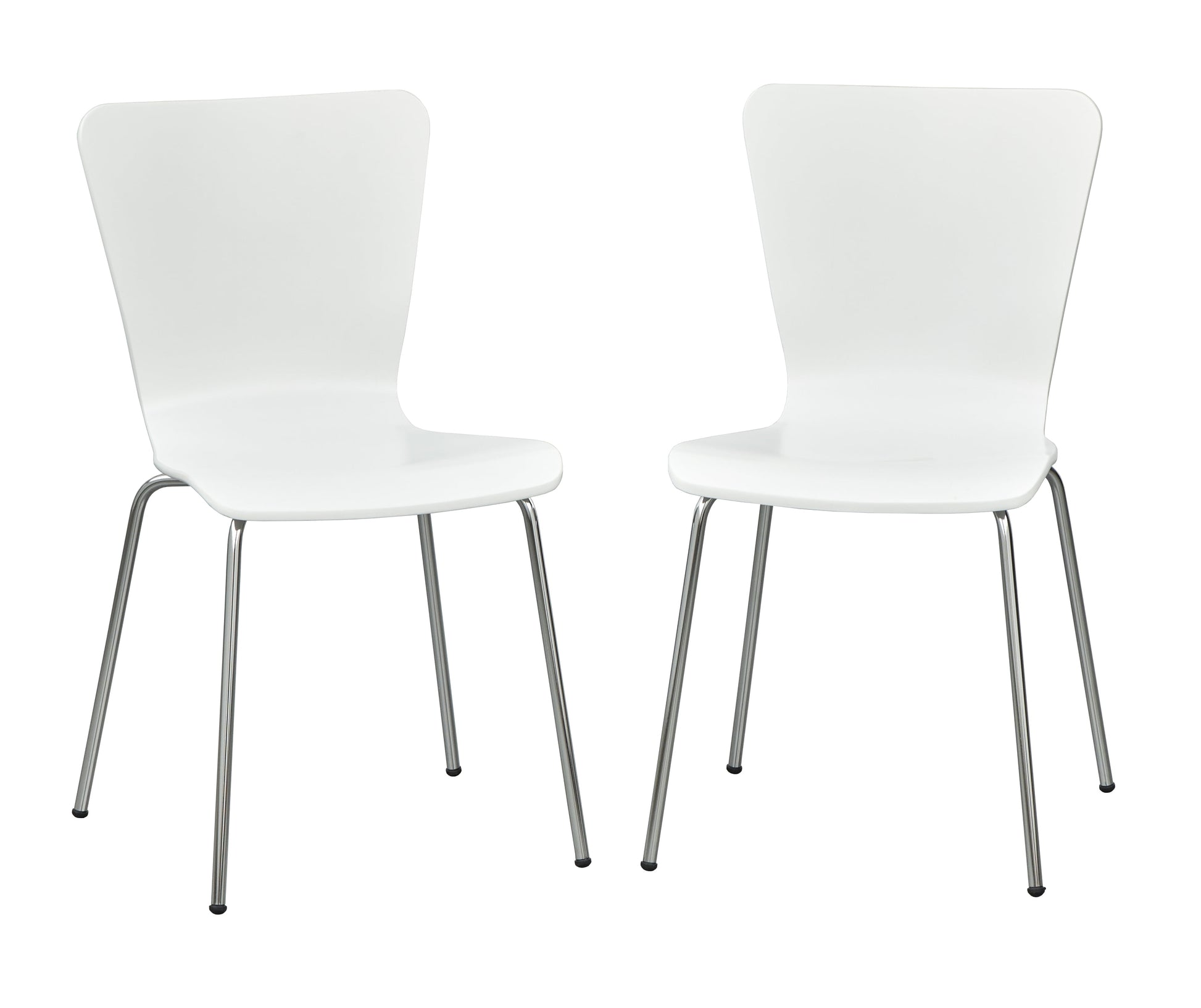 Pisa Bentwood Chair, Set of 2, White