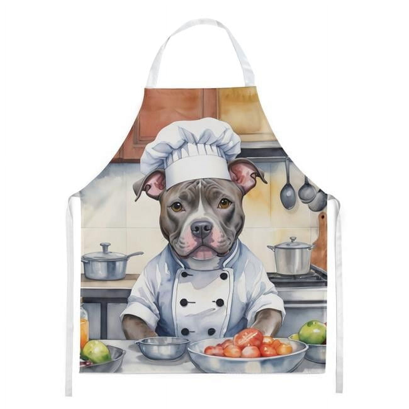 Pit Bull Terrier The Chef Apron 27 in x 30 in