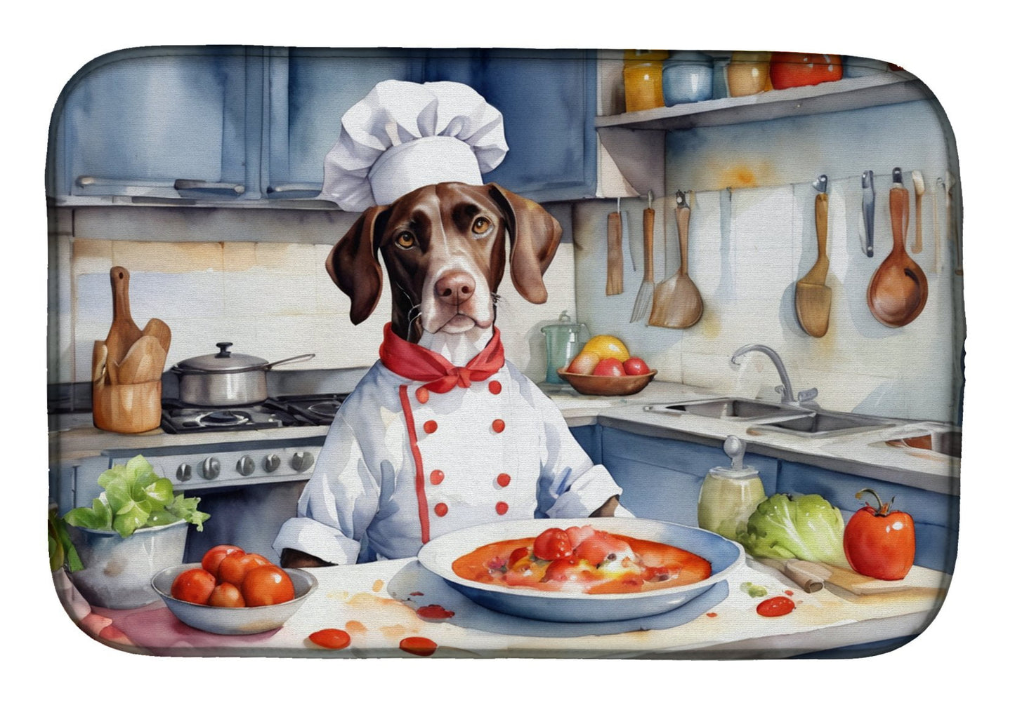 Pointer The Chef Dish Drying Mat