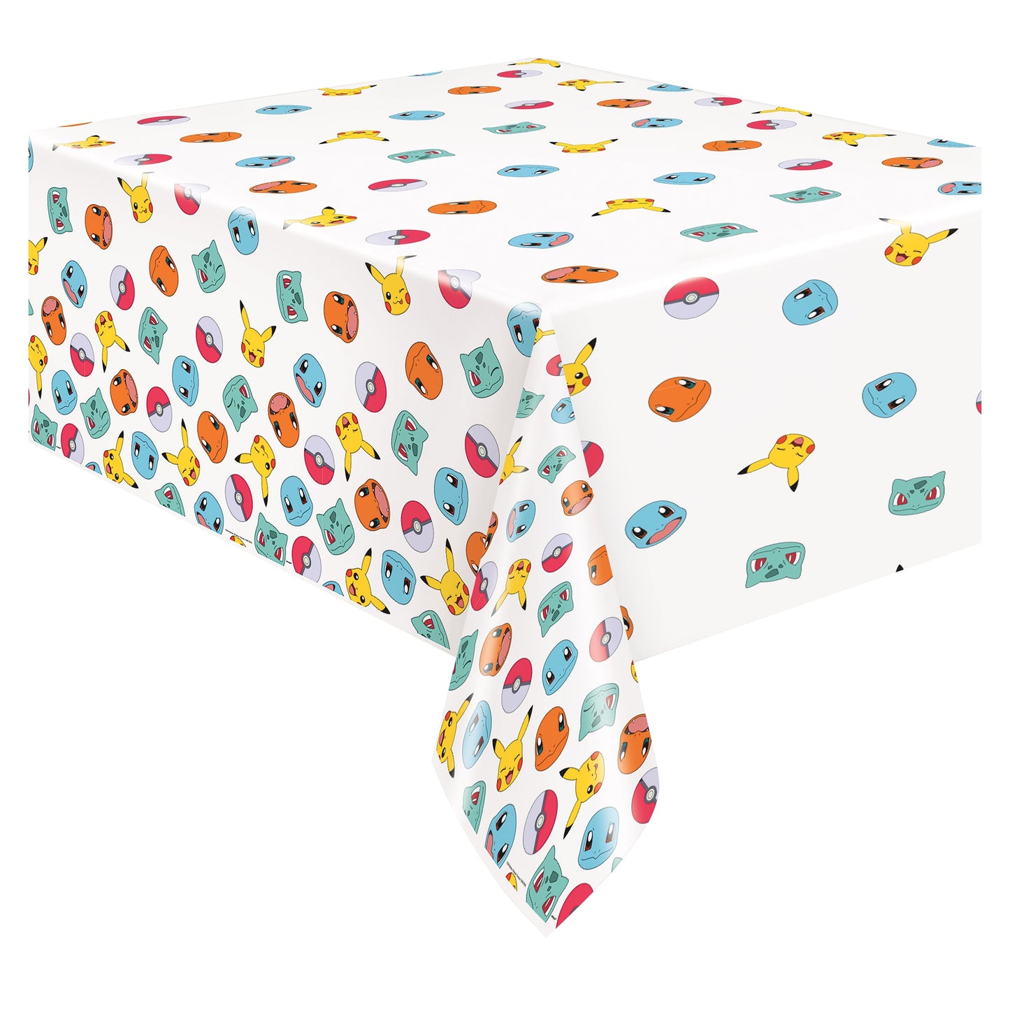 PokÃ©mon Rectangular Plastic Table Cover, 1ct