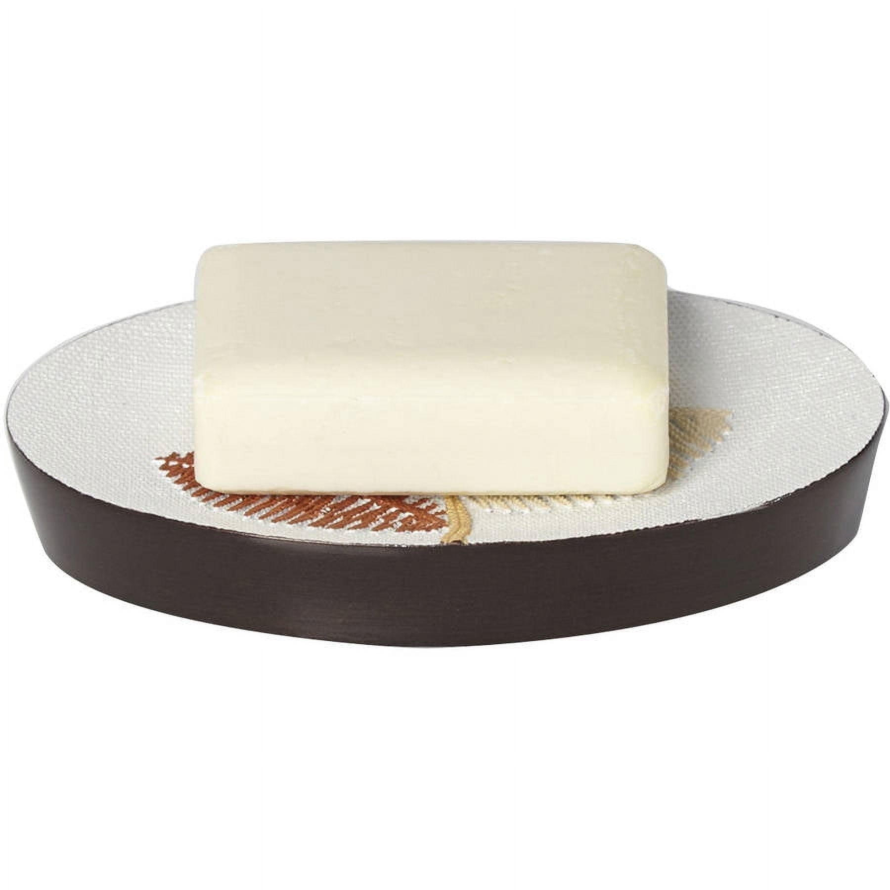 Popular Bath Alysia Ivory Leaf Collection Bathroom Sink Soap Dish