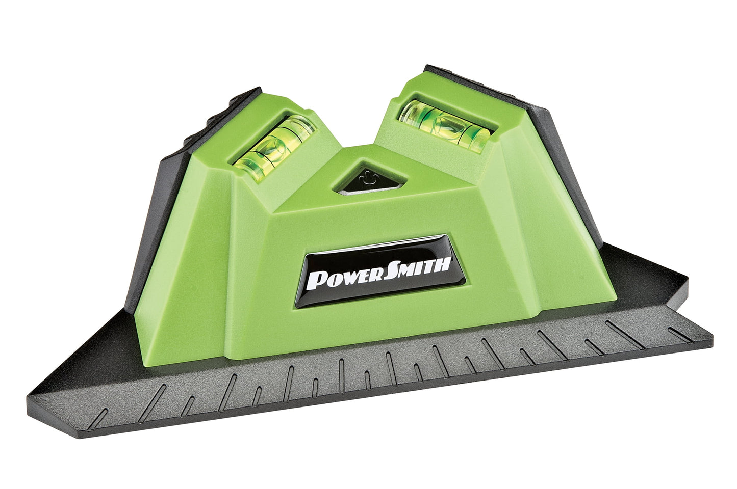 PowerSmith PLTS07 Tile and Flooring Laser Square with Two 90Â° Laser Lines, Two Built-In Bubble Vials, Wall Mount Plate, and Batteries