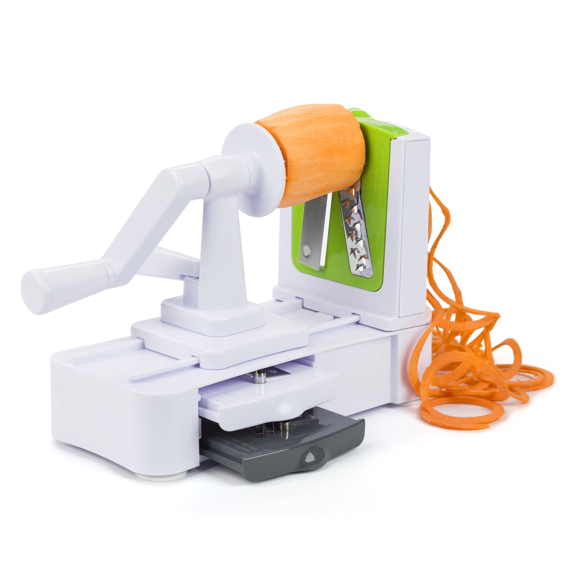 Prep Solutions Deluxe Spiral Vegetable Cutter with Stainless Steel Blades