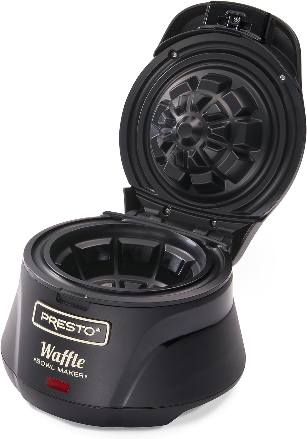 Presto Belgian Waffle Bowl Maker,Black, 9.3 x 8.25 x 5.25 inches