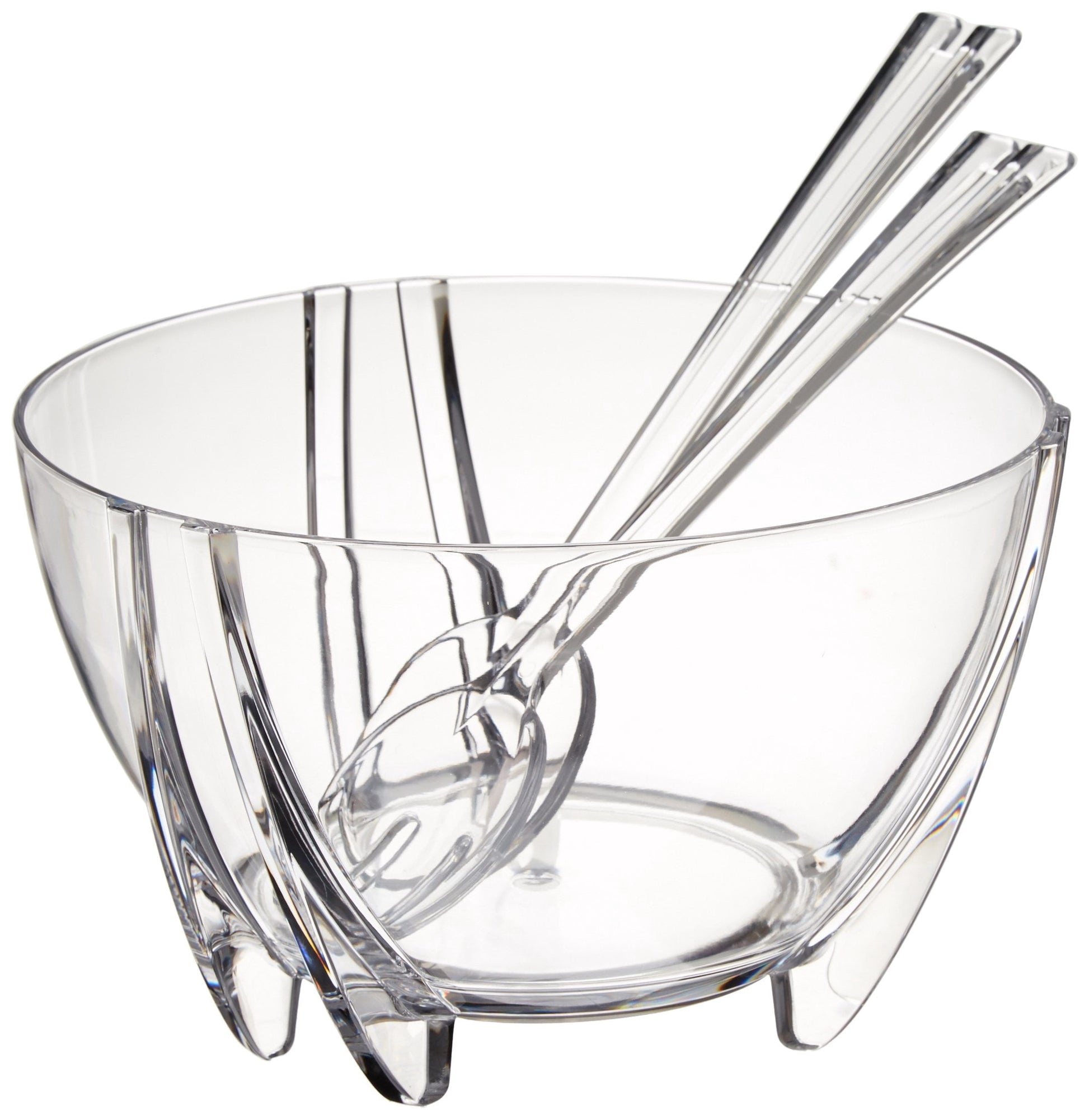 PRODYNE SB3C ILLUSIONS SALAD BOWL SERVERS 6QT SHATTERPROOF