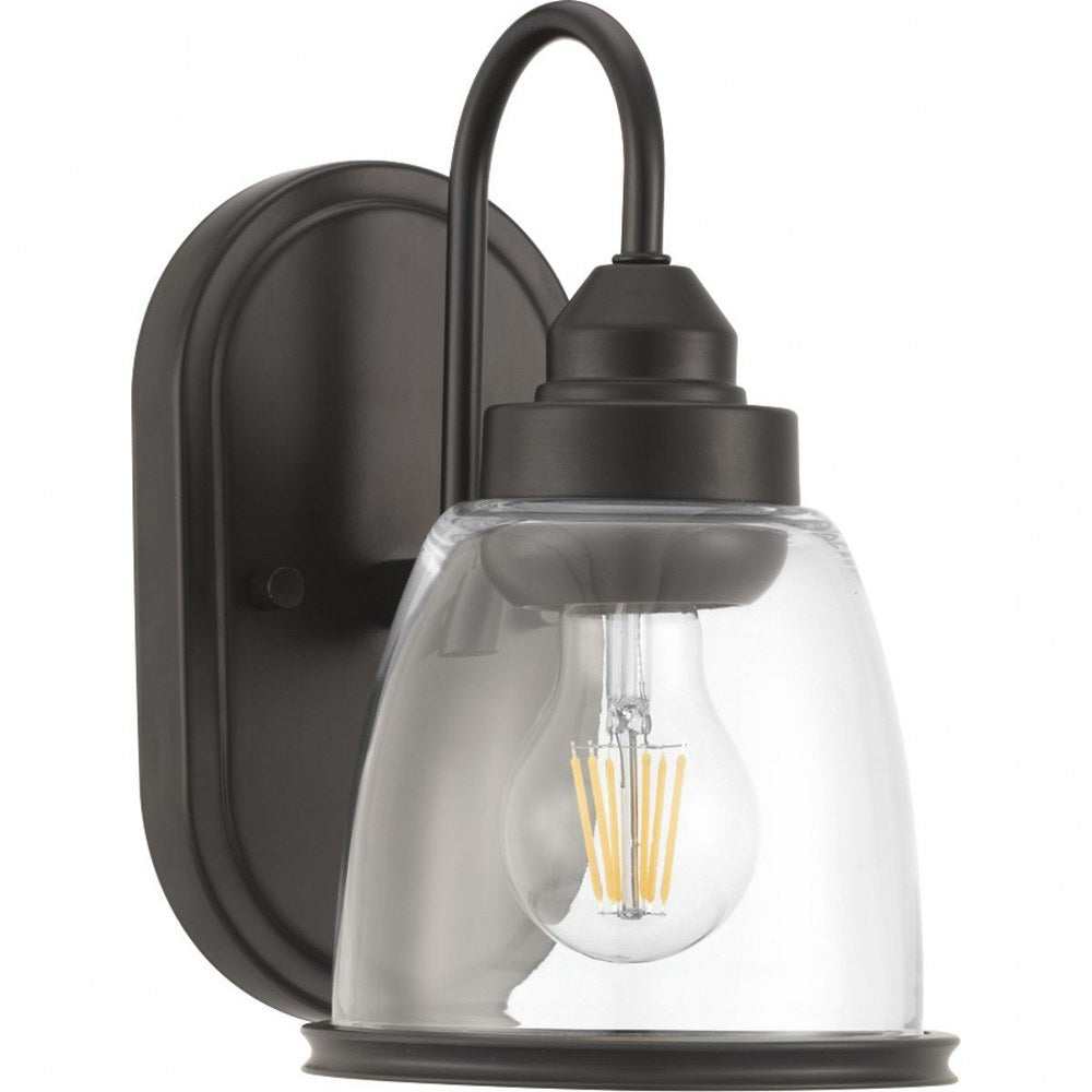 Progress Lighting P300178 Saluda 1 Luz 5-3/4" de Ancho Aplique de BaÃ±o - Bronce