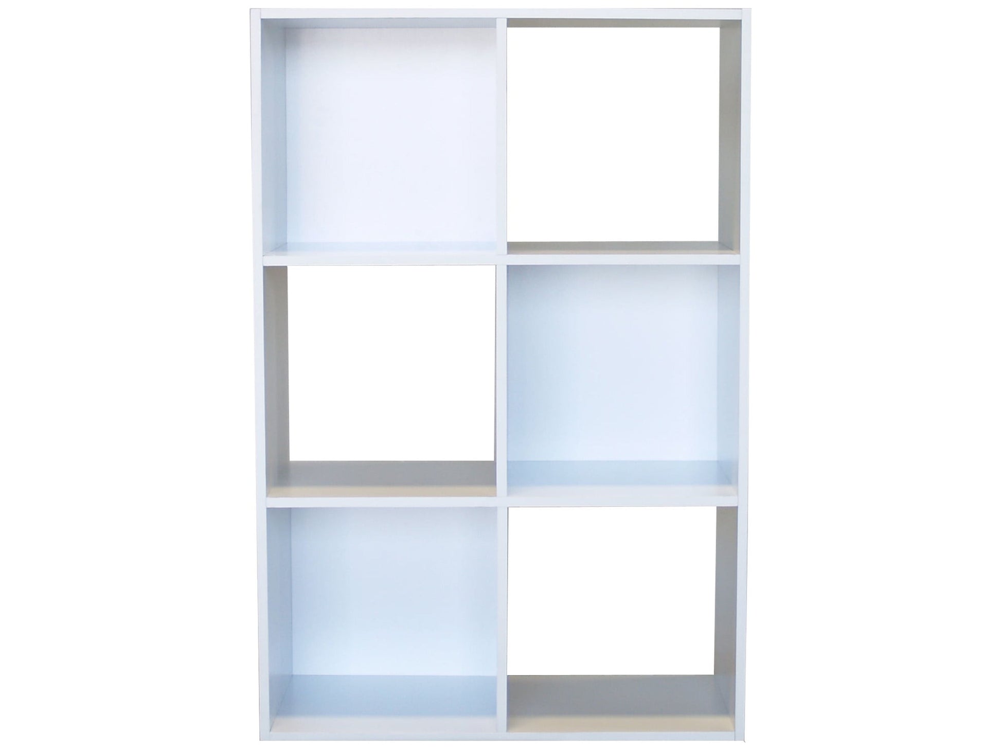 Proman Products 6 Cube Bookcase, White