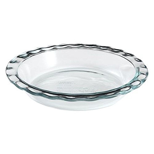 Glass Pie Plate 9.5", PyrexÂ®, Easy Grab, 1 Piece