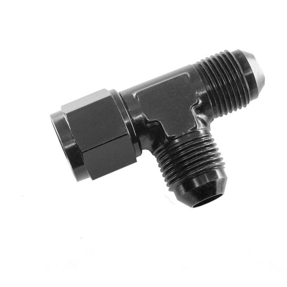 REDHORSE PERFORMANCE 10AN Tee w/Female Swivel On-Run - Black