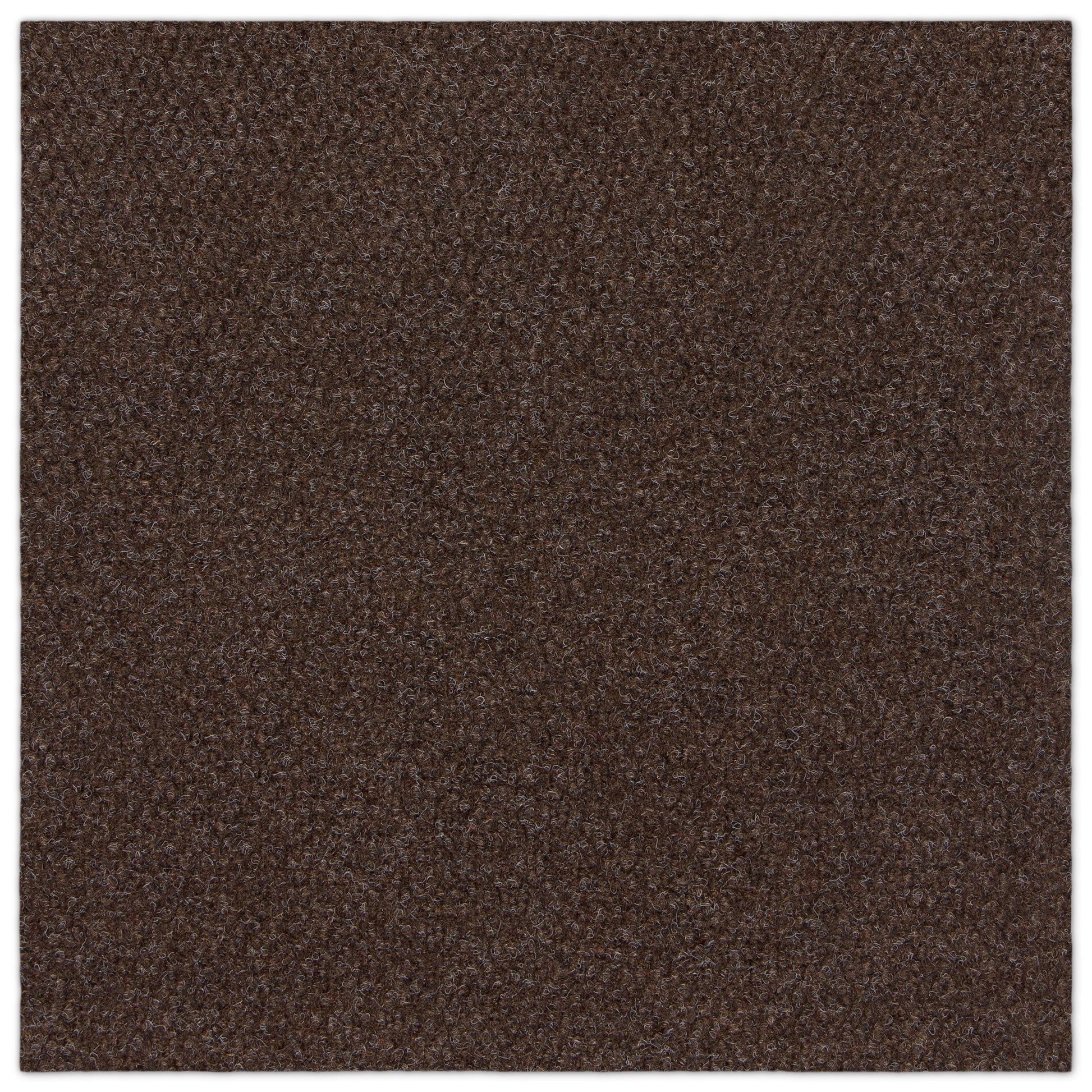Rocket Hobnail Brown Residential 24 in. x 24 in. Peel and Stick Carpet Tile Square 48 Sq. ft. 12 Tiles Per Box