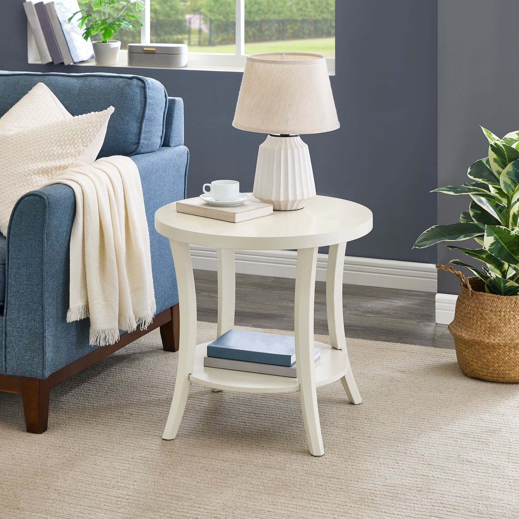 Roundhill Furniture Perth Contemporary Wood End Table