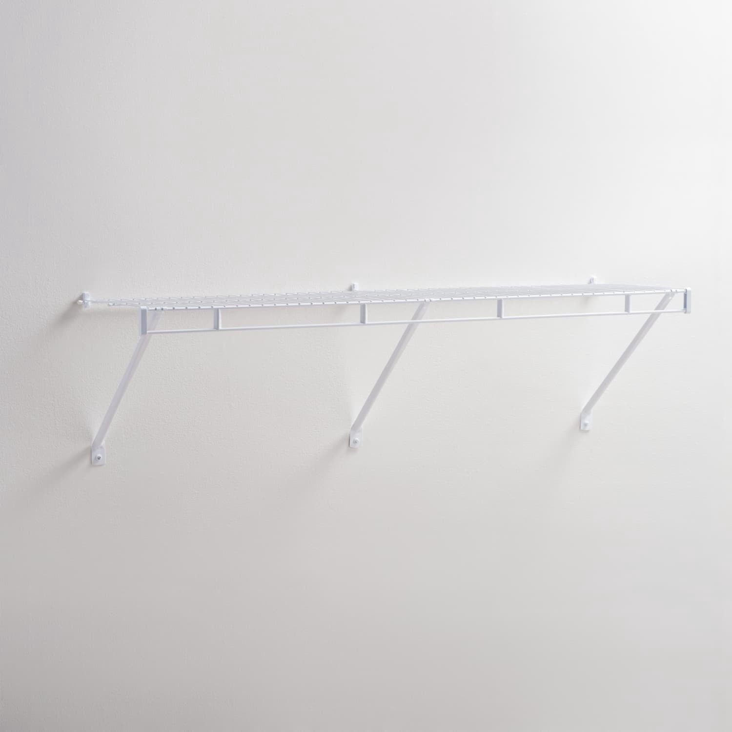 Rubbermaid 4' Wardrobe Prepack ShelfWhite