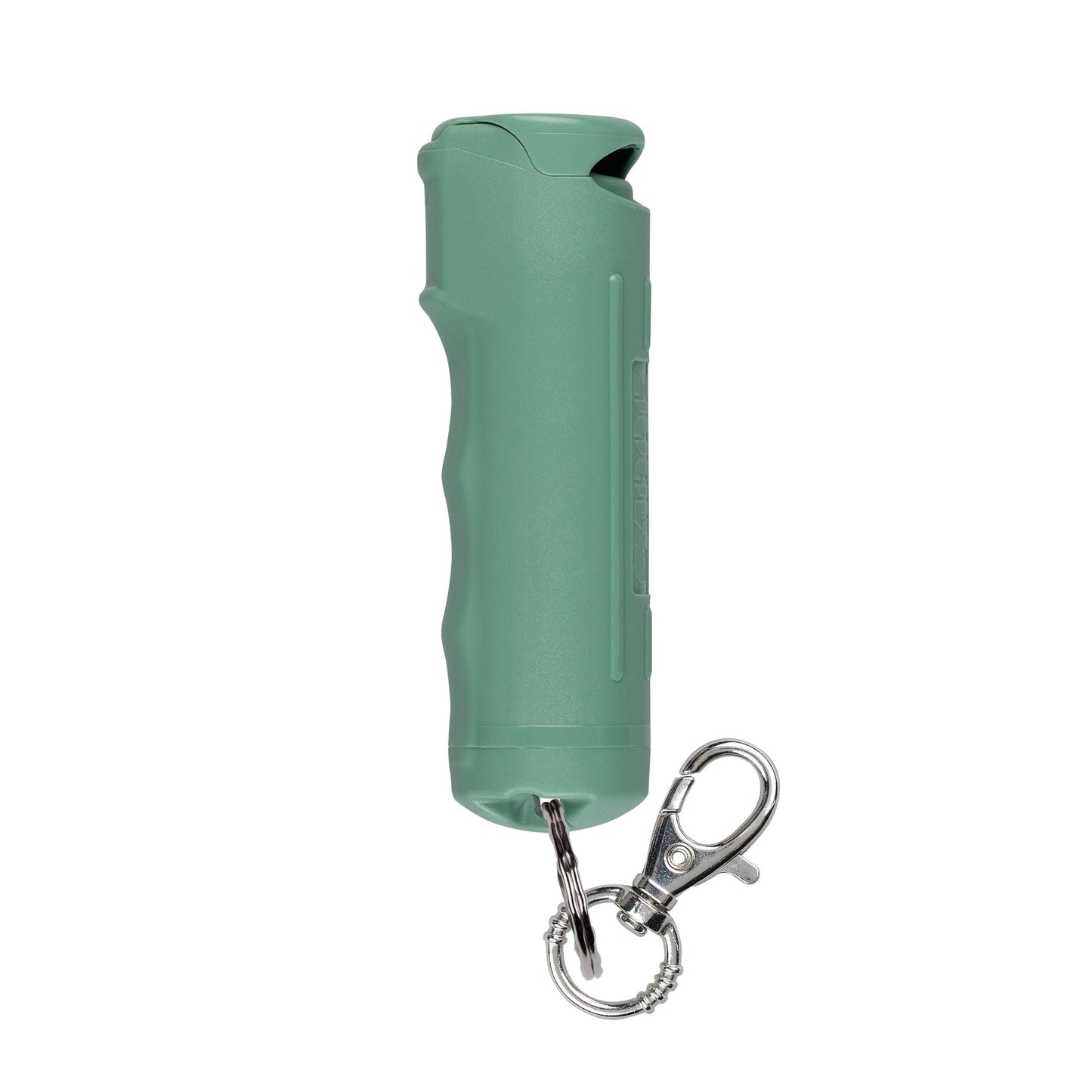 SABRE Fast Flip Top Pepper Spray with Snap-Clip Keychain, Chambray Blue, 1 Ct, Pocket Pepper Sprays
