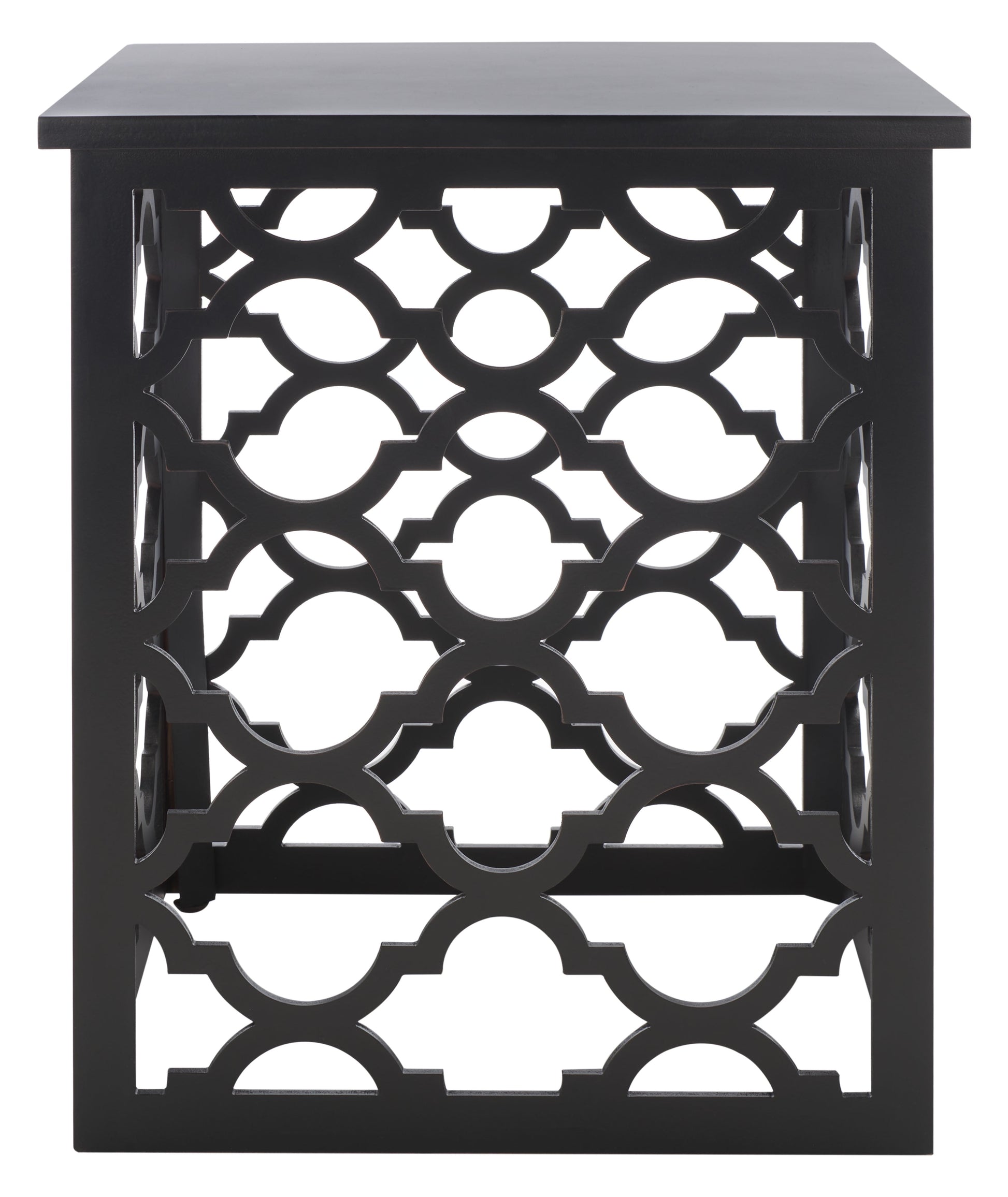 SAFAVIEH Lonny 23" Bohemian Rectangle End Table,
