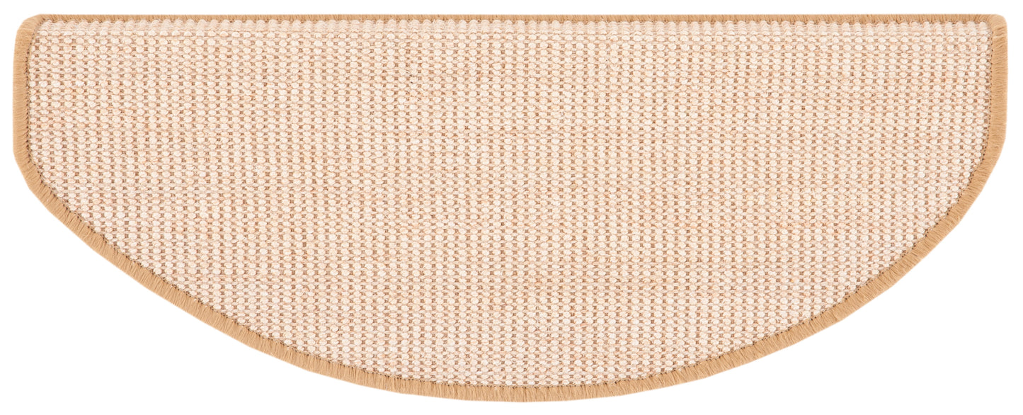 SAFAVIEH Stair Treads Bertrand 0.25" x 9" x 2'2" Sisal Natural 3 Count Staircase & Floor Step Tread